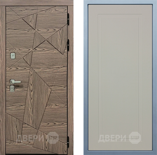 Входная металлическая Дверь Дива МД-97/2 Н-10 Шампань в Котельниках