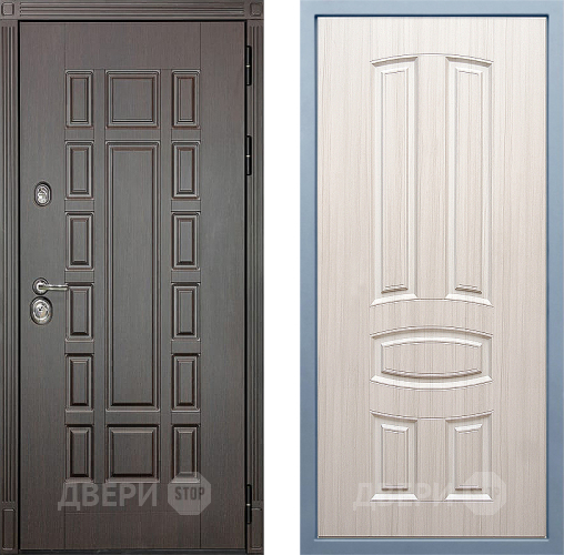 Входная металлическая Дверь Дива МД-38 М-3 Сандал белый в Котельниках