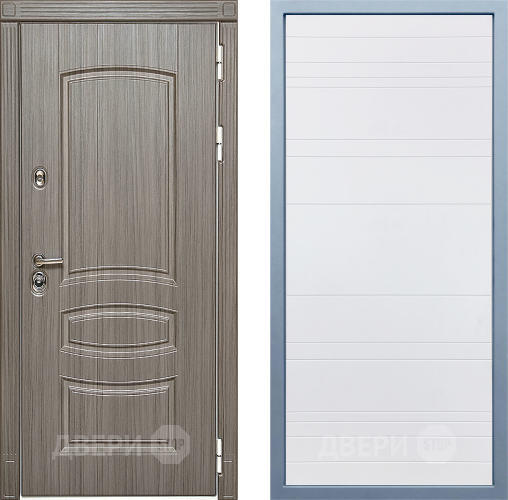 Дверь Дива МД-42 Д-5 Белый в Котельниках