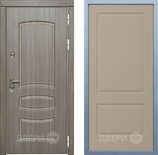 Входная металлическая Дверь Дива МД-42 Д-7 Шампань в Котельниках