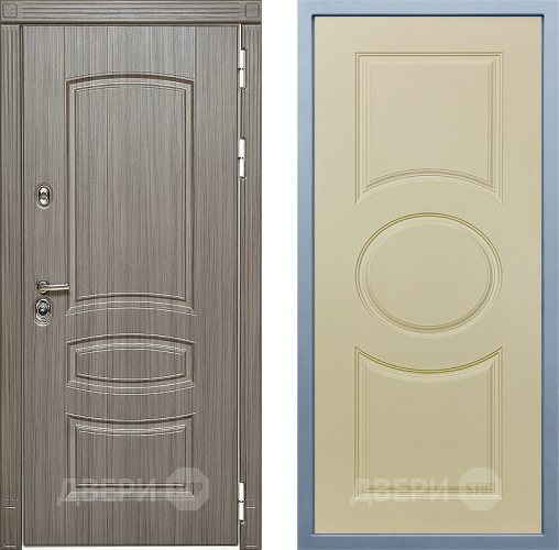 Входная металлическая Дверь Дива МД-42 Д-8 Шампань в Котельниках