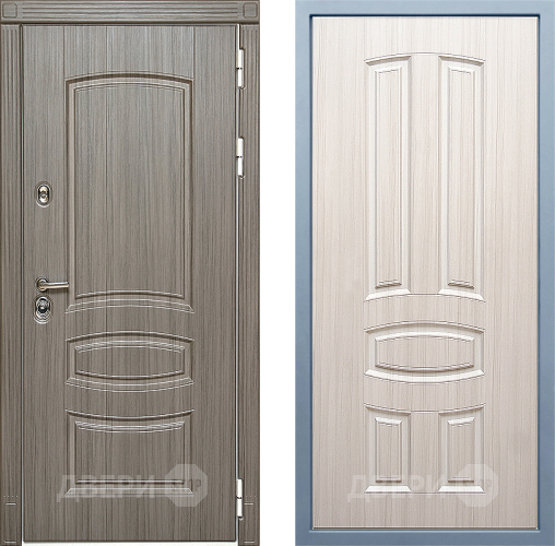 Входная металлическая Дверь Дива МД-42 М-3 Сандал белый в Котельниках