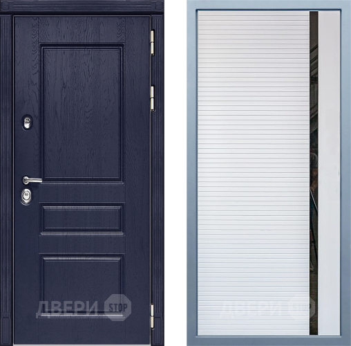 Входная металлическая Дверь Дива МД-45 МХ-45 Белый матовый в Котельниках