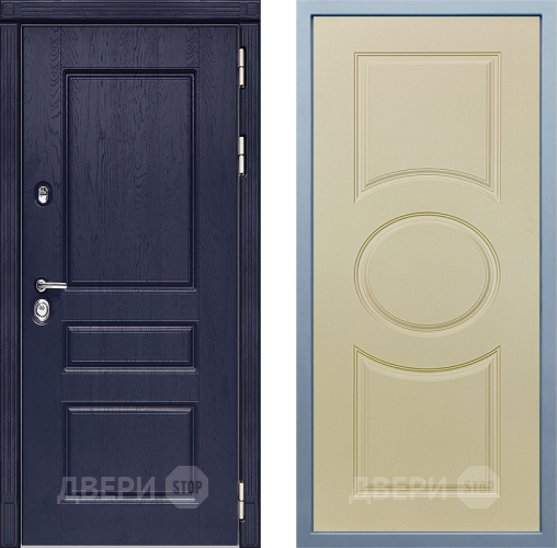 Входная металлическая Дверь Дива МД-45 Д-8 Шампань в Котельниках