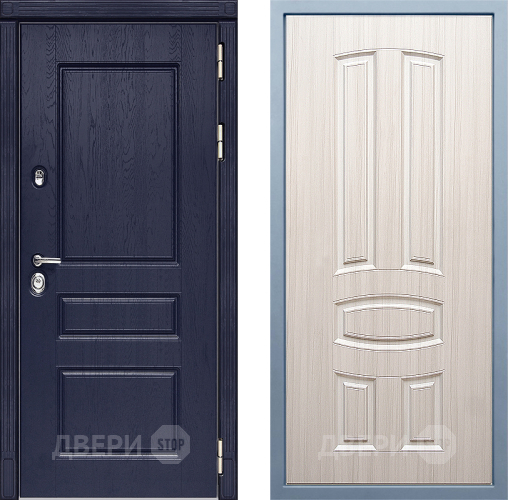 Входная металлическая Дверь Дива МД-45 М-3 Сандал белый в Котельниках