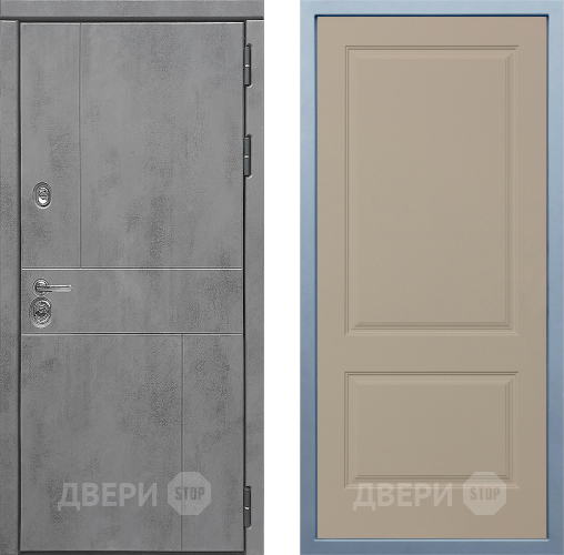 Входная металлическая Дверь Дива МД-48 Д-7 Шампань в Котельниках