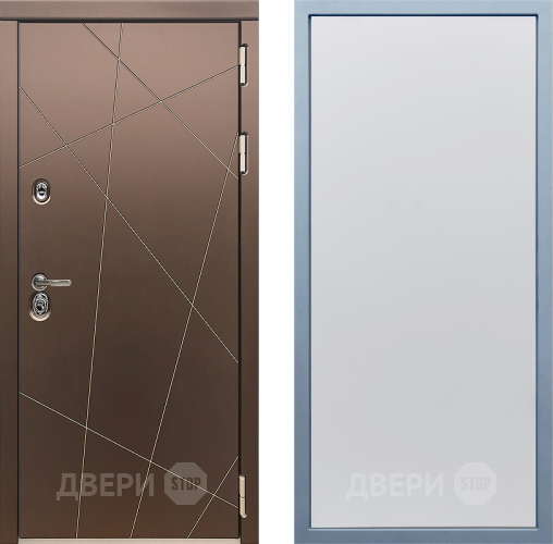 Входная металлическая Дверь Дива МД-50 Н-1 Белый в Котельниках