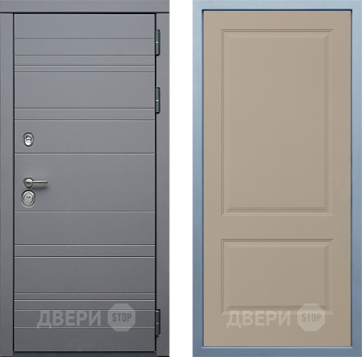 Входная металлическая Дверь Дива МД-39 Д-7 Шампань в Котельниках