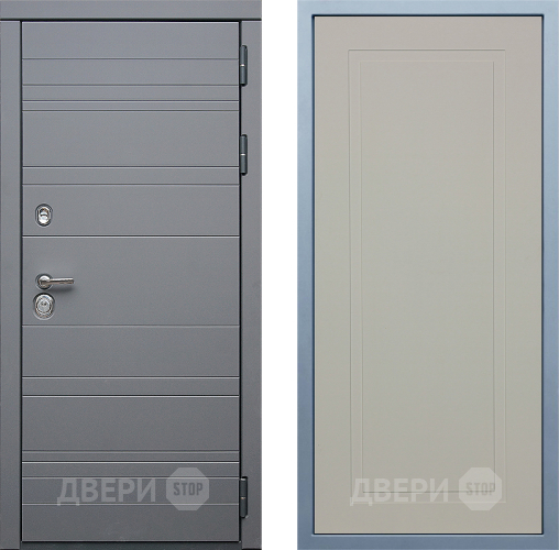 Входная металлическая Дверь Дива МД-39 Н-10 Шампань в Котельниках