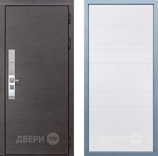 Входная металлическая Дверь Дива МХ-39 STR Д-5 Белый в Котельниках