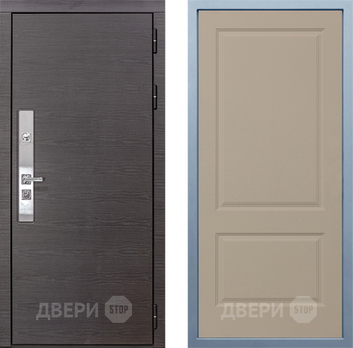 Входная металлическая Дверь Дива МХ-39 STR Д-7 Шампань в Котельниках