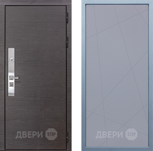 Входная металлическая Дверь Дива МХ-39 STR Д-11 Силк Маус в Котельниках