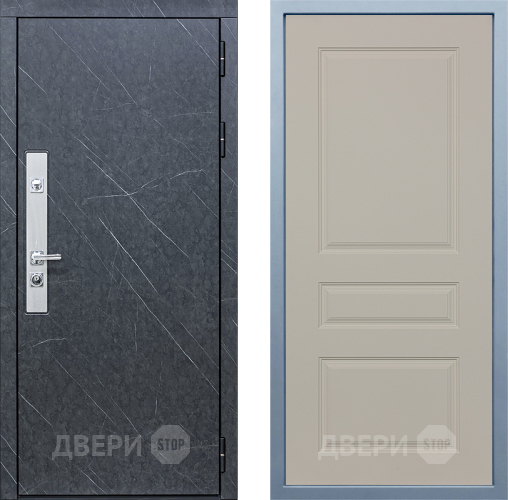 Входная металлическая Дверь Дива МХ-26 STR Д-13 Шампань в Котельниках