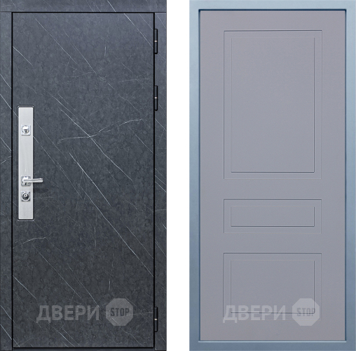 Входная металлическая Дверь Дива МХ-26 STR Н-13 Силк Маус в Котельниках