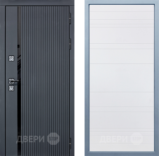 Входная металлическая Дверь Дива МХ-46 STR Д-5 Белый в Котельниках