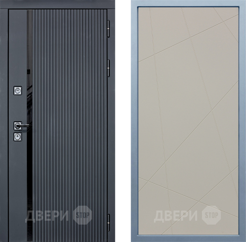 Входная металлическая Дверь Дива МХ-46 STR Д-11 Шампань в Котельниках