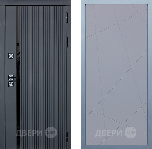 Входная металлическая Дверь Дива МХ-46 STR Д-11 Силк Маус в Котельниках