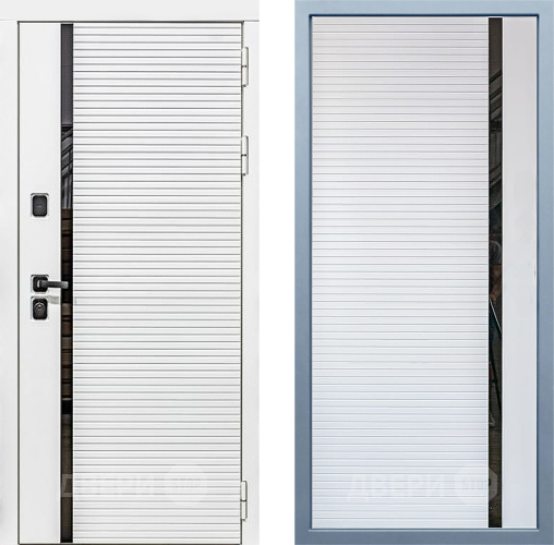 Входная металлическая Дверь Дива МХ-45 Белая STR МХ-45 Белый матовый в Котельниках