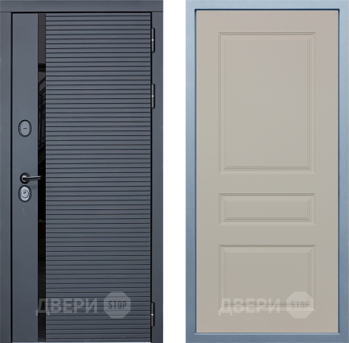 Входная металлическая Дверь Дива МХ-45 STR Д-13 Шампань в Котельниках