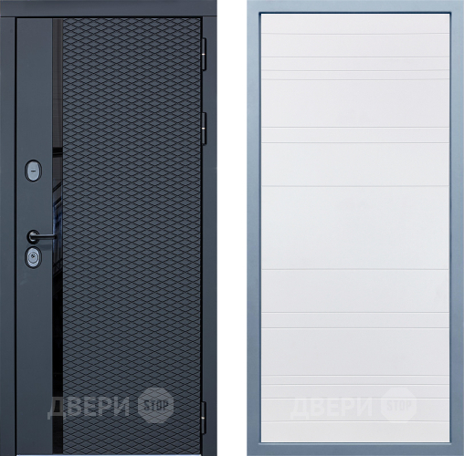 Входная металлическая Дверь Дива МХ-47 STR Д-5 Белый в Котельниках