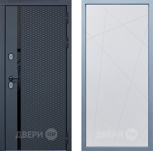 Входная металлическая Дверь Дива МХ-47 STR Д-11 Белый в Котельниках