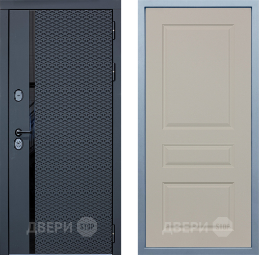 Входная металлическая Дверь Дива МХ-47 STR Д-13 Шампань в Котельниках