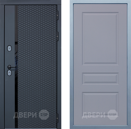 Входная металлическая Дверь Дива МХ-47 STR Д-13 Силк Маус в Котельниках