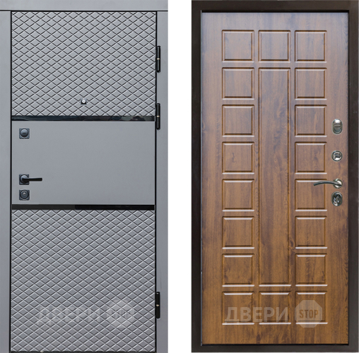 Входная металлическая Дверь Престиж Ромб Престиж Дуб в Котельниках