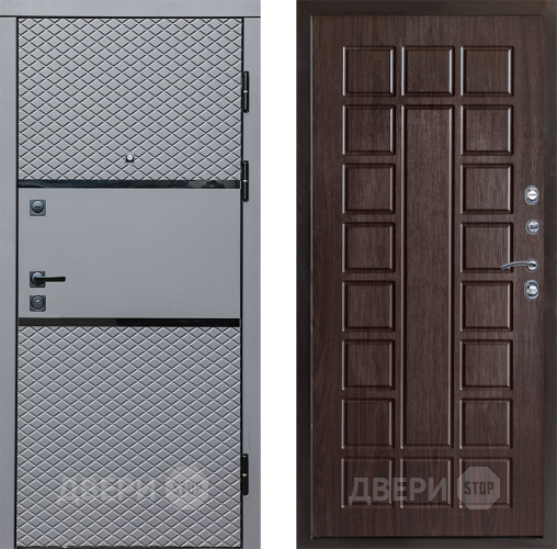Входная металлическая Дверь Престиж Ромб Престиж Венге в Котельниках