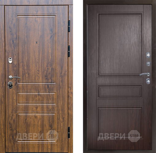 Входная металлическая Дверь Престиж Классика Дуб Классика Венге в Котельниках