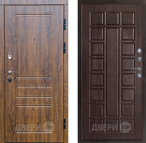 Входная металлическая Дверь Престиж Классика Дуб Престиж Венге в Котельниках