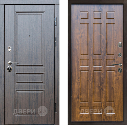 Входная металлическая Дверь Престиж Классика Венге Спарта Дуб в Котельниках
