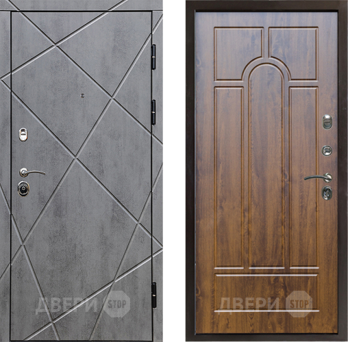 Входная металлическая Дверь Престиж Лучи Арка Дуб в Котельниках