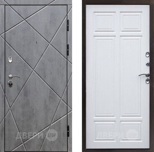 Входная металлическая Дверь Престиж Лучи Премиум Лиственница белая в Котельниках