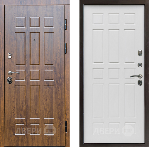 Входная металлическая Дверь Престиж Стандарт Спарта Белое дерево в Котельниках
