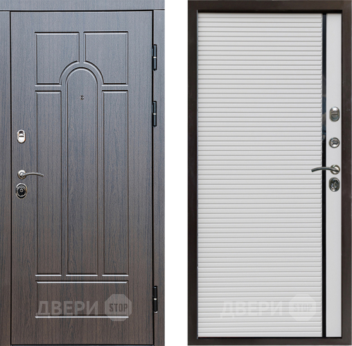 Входная металлическая Дверь Престиж Арка Porte Белый в Котельниках