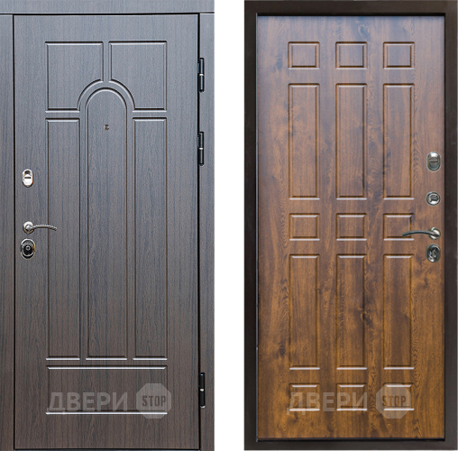 Входная металлическая Дверь Престиж Арка Спарта Дуб в Котельниках