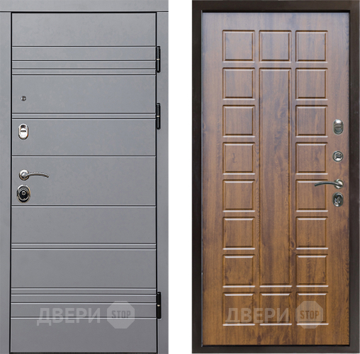 Входная металлическая Дверь Престиж Линия Грэй Престиж Дуб в Котельниках