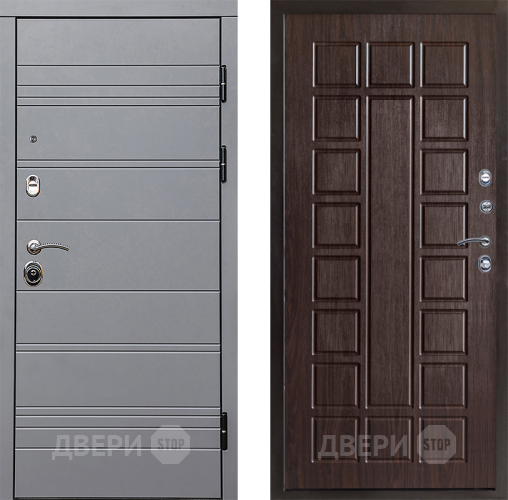 Входная металлическая Дверь Престиж Линия Грэй Престиж Венге в Котельниках