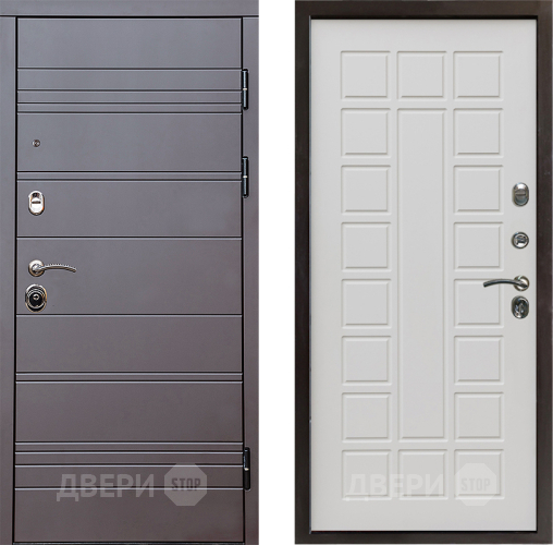 Входная металлическая Дверь Престиж Линия Браун Престиж Бежевый мат в Котельниках