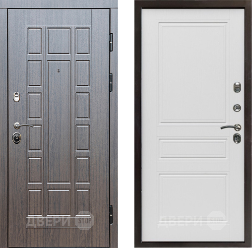 Входная металлическая Дверь Престиж Престиж Классика Лиственница белая в Котельниках