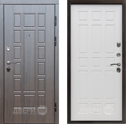 Входная металлическая Дверь Престиж Престиж Спарта Лиственница белая в Котельниках