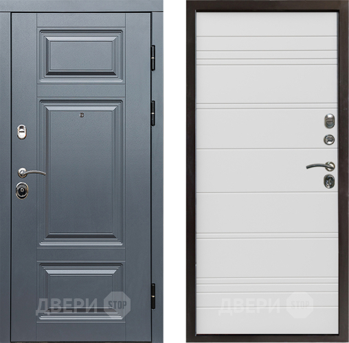 Входная металлическая Дверь Престиж Премиум Line Белый в Котельниках