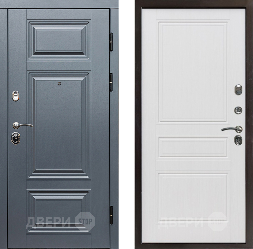 Входная металлическая Дверь Престиж Премиум Классика Белое дерево в Котельниках