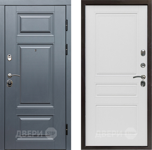 Входная металлическая Дверь Престиж Премиум Классика Лиственница белая в Котельниках