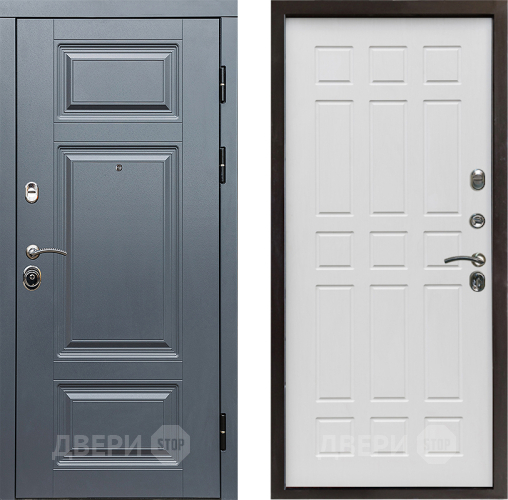 Входная металлическая Дверь Престиж Премиум Спарта Белое дерево в Котельниках