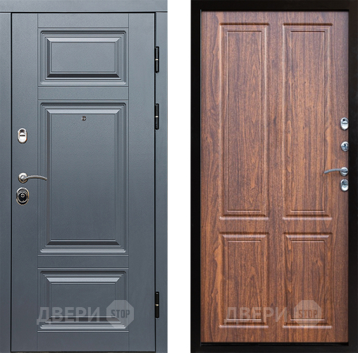 Входная металлическая Дверь Престиж Премиум Премиум Орех светлый в Котельниках