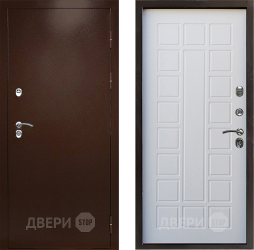 Дверь Престиж TERMO с терморазрывом Снегирь Медь Престиж Белое дерево в Котельниках