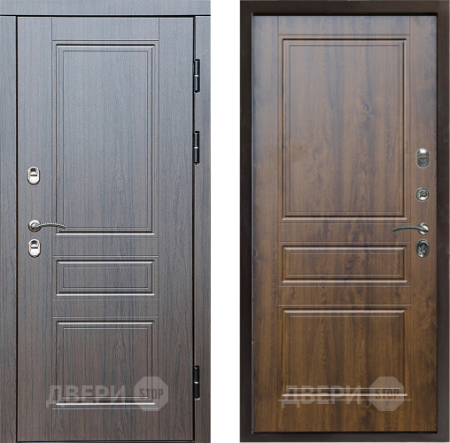 Входная металлическая Дверь Престиж TERMO с терморазрывом Классика Классика Дуб в Котельниках