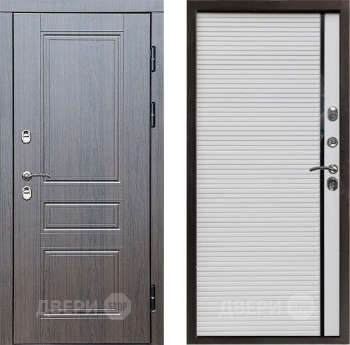 Входная металлическая Дверь Престиж TERMO с терморазрывом Классика Porte Белый в Котельниках